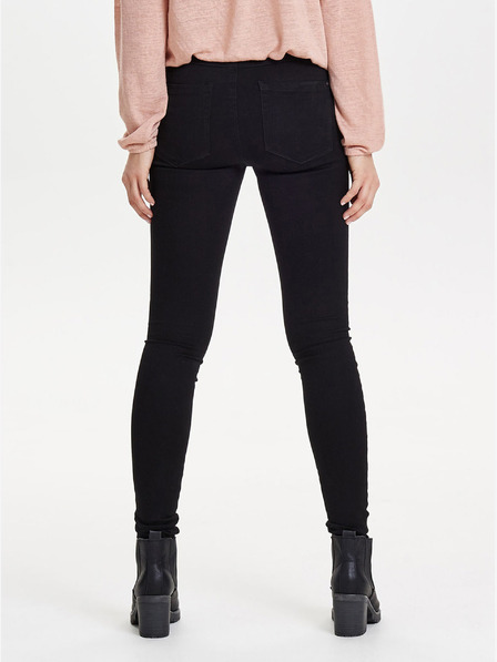 ONLY Černé dámské skinny fit džíny ONLY Royal