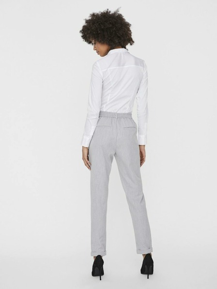 Vero Moda Šedé kalhoty VERO MODA Maya