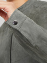 Jack & Jones Šedá pánská bunda v semišové úpravě Jack & Jones