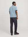 Jack & Jones Světle modré pánské polo tričko Jack & Jones