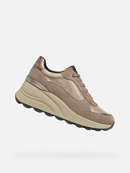 Geox Béžové dámské tenisky Geox Spherica EC13