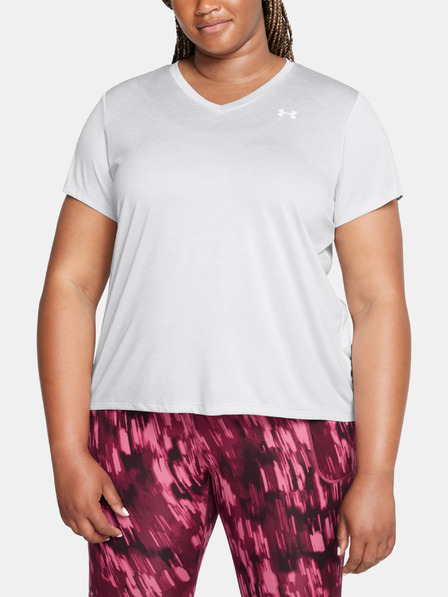 Under Armour Dámské tričko Under Armour Tech SSV- Twist&-GRY