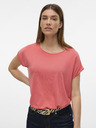 Vero Moda Oranžové dámské tričko Vero Moda