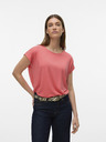 Vero Moda Oranžové dámské tričko Vero Moda