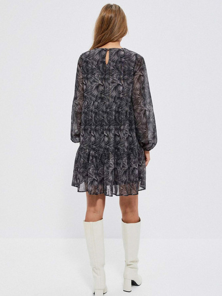 Moodo Černé dámské boho šaty Moodo