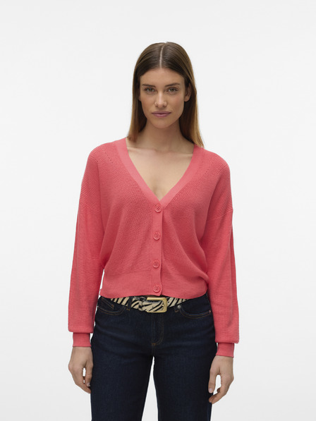 Vero Moda Oranžový dámský kardigan Vero Moda