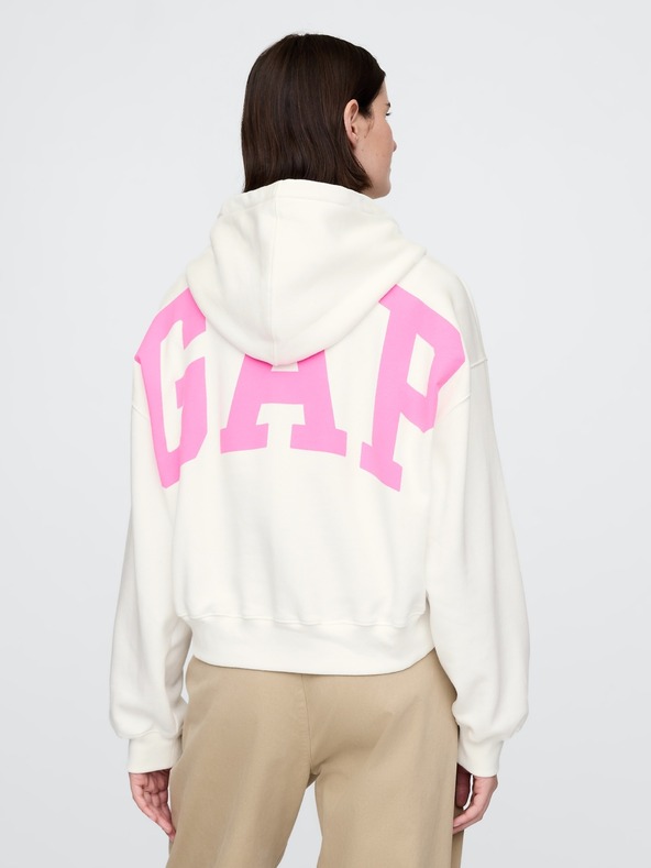 GAP Mikina s kapucí Logo Cropped GAP