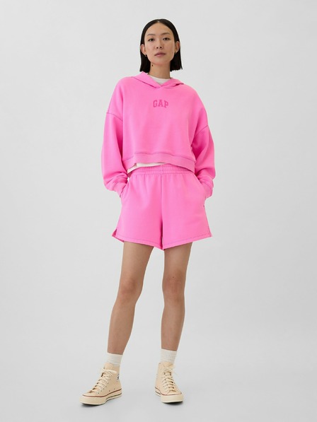 GAP Crop mikina s logem Gap