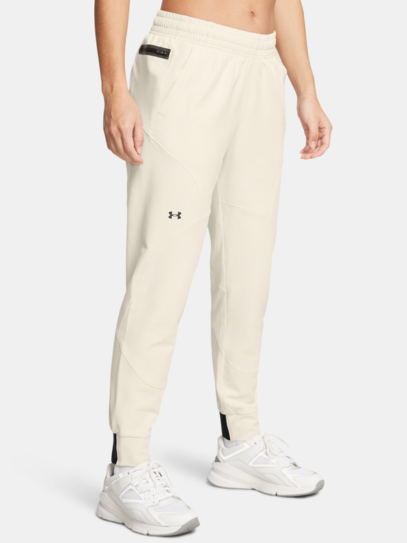 Under Armour Dámské tepláky Under Armour UA Unstoppable Jogger-WHT