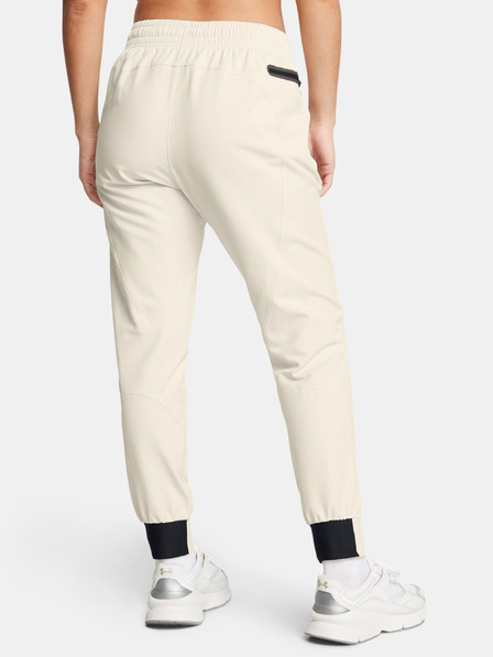 Under Armour Dámské tepláky Under Armour UA Unstoppable Jogger-WHT