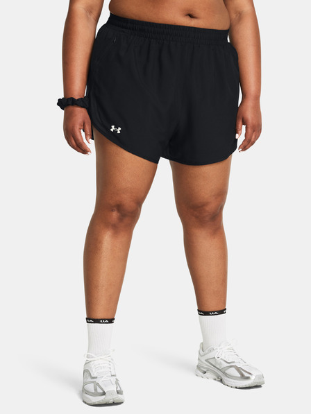 Under Armour Dámské kraťasy Under Armour UA Fly By 3'' Shorts&-BLK