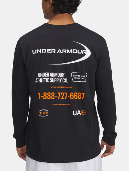 Under Armour Pánské tričko Under Armour UA M WORKWEAR LOGO LS