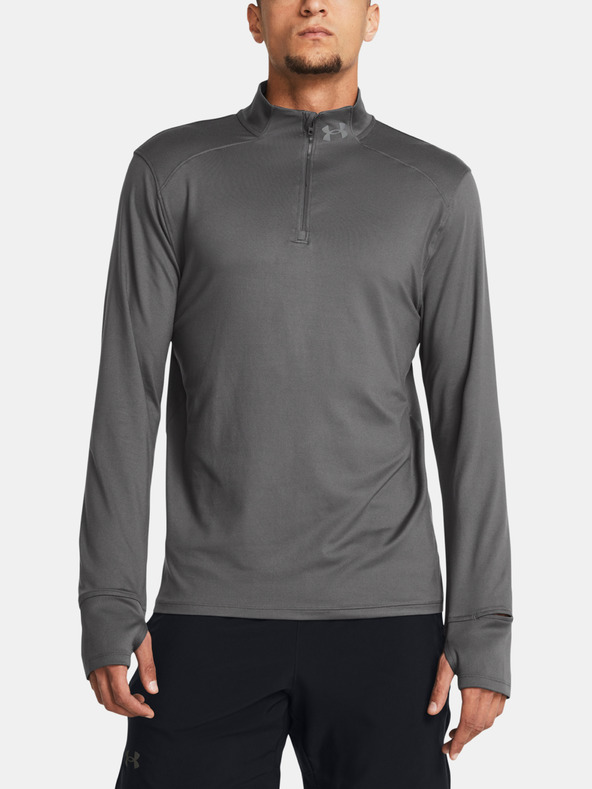 Under Armour Pánské tričko Under Armour UA LAUNCH PRO 1/4 ZIP-GRY