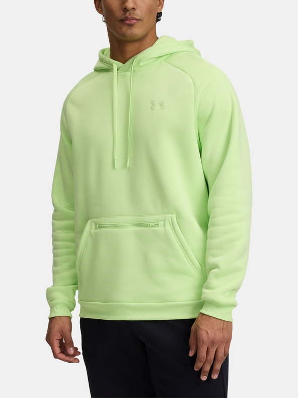 Under Armour Pánská mikina Under Armour UA Armour Flc Pro Kanga HD-GRN