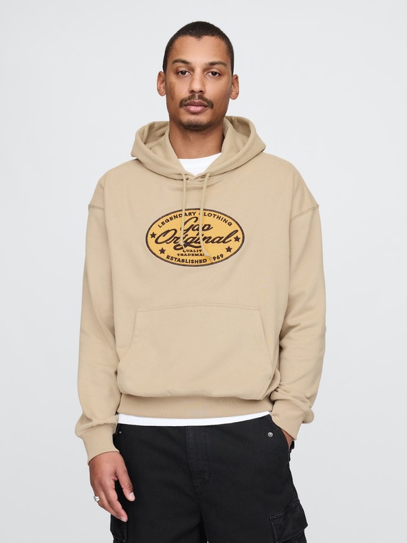 GAP Oversize mikina s logem Americana GAP