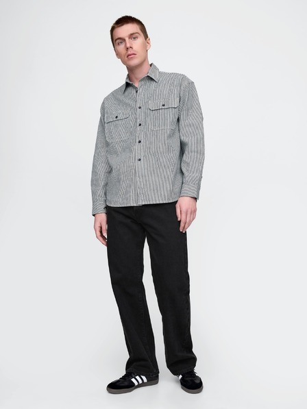 GAP Džínová oversize košile Americana GAP