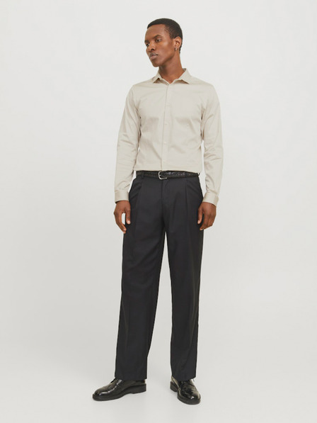 Jack & Jones Béžová pánská košile Jack & Jones