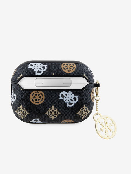 Guess Guess PU 4G Peony Charm Pouzdro pro AirPods Pro 2 Black