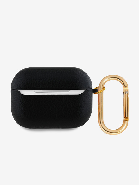 Guess Guess PU Grained Classic Logo Pouzdro pro AirPods Pro 2 Black