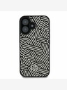 DKNY DKNY PU Leather Crosswalk Pattern Magsafe Zadní Kryt pro iPhone 16 Ivory