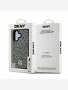 DKNY DKNY PU Leather Crosswalk Pattern Magsafe Zadní Kryt pro iPhone 16 Ivory