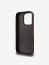 Guess Guess PU 4G Peony MagSafe Zadní Kryt pro iPhone 16 Pro Brown