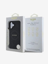Guess Guess Saffiano Peony Stamp MagSafe Zadní Kryt pro iPhone 16 Black