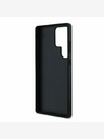 Guess Guess PU Fixed Glitter 4G Metal Logo Zadní Kryt pro Samsung Galaxy S25 Ultra Black