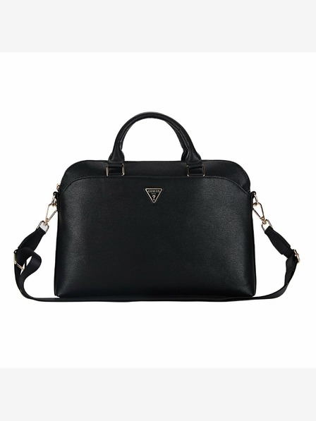 Guess Guess PU Grained Triangle Logo Taška na Notebook 15/16" Black