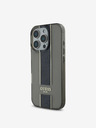 Guess Guess IML Middle 4G Stripe Zadní Kryt pro iPhone 16 Pro Black