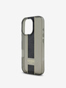 Guess Guess IML Middle 4G Stripe Zadní Kryt pro iPhone 16 Pro Black