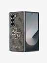 Guess Guess PU 4G Metal Logo Zadní Kryt pro Samsung Galaxy Z Fold 6 Brown