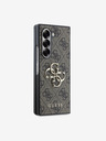 Guess Guess PU 4G Metal Logo Zadní Kryt pro Samsung Galaxy Z Fold 6 Brown