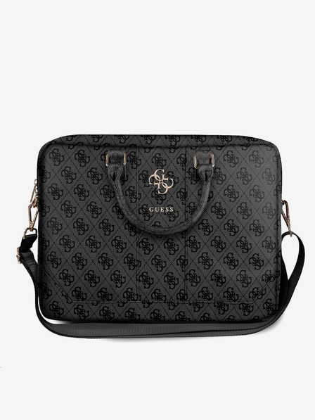 Guess Guess PU 4G Metal Logo Taška na Notebook 15/16 Grey"