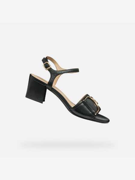 Geox Černé dámské sandály Geox Neeraklia 50