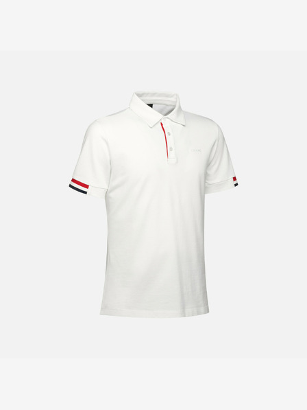 Geox Bílé pánské polotričko Geox