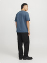 Jack & Jones Modré pánské tričko Jack & Jones