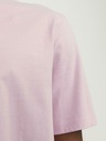 Jack & Jones Růžové pánské tričko Jack & Jones