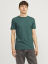 Jack & Jones Zelené pánské tričko Jack & Jones
