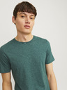 Jack & Jones Zelené pánské tričko Jack & Jones