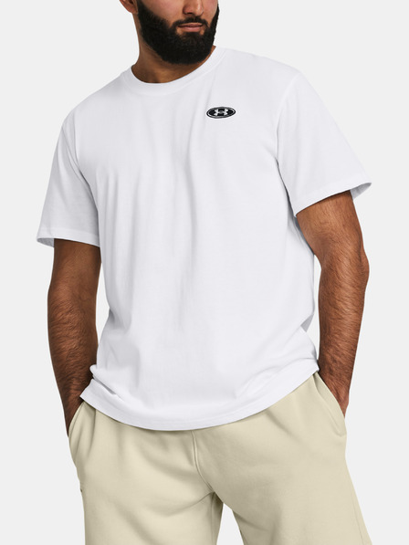 Under Armour Pánské tričko Under Armour UA HW LC PATCH SS-WHT