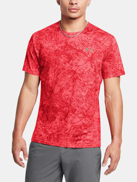 Under Armour Pánské tričko Under Armour Vanish Elite Vent Prtd SS-RED