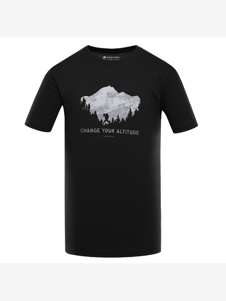 ALPINE PRO Pánské rychleschnoucí triko s cool dry ALPINE PRO BOLEN 2 black varianta pa