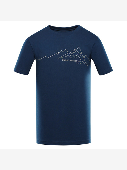ALPINE PRO Pánské rychleschnoucí triko s cool dry ALPINE PRO BOLEN 2 moonlit ocean varianta pc