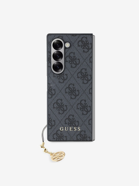 Guess Guess 4G Charm Zadní Kryt pro Samsung Galaxy Z Fold 6 Grey