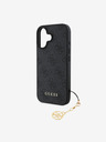 Guess Guess 4G Charm Zadní Kryt pro iPhone 16 Tone on Tone Grey