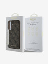 Guess Guess 4G Charm Zadní Kryt pro Samsung Galaxy S24 FE Brown