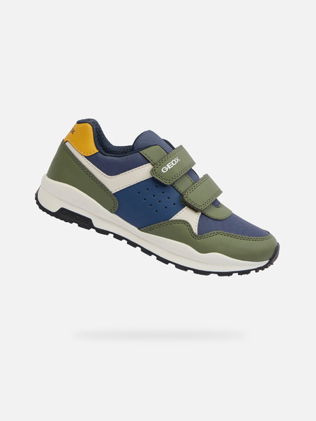 Geox Khaki chlapecké tenisky Geox Pavel
