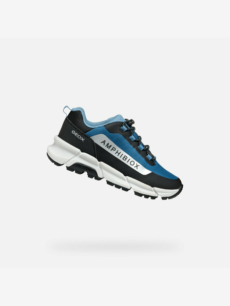 Geox Modré chlapecké tenisky Geox Flexyper Plus