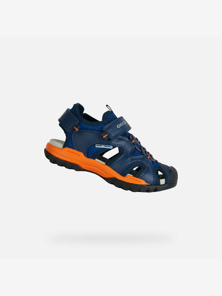 Geox Modré chlapecké sandály Geox Borealis